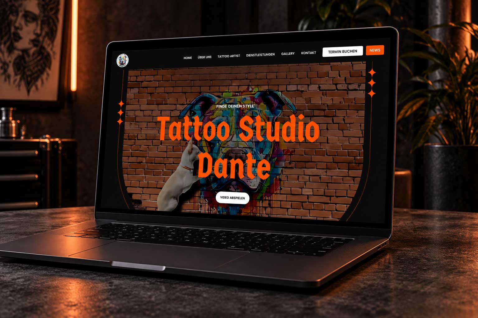 Projektansicht: Tattoo Studio Dante